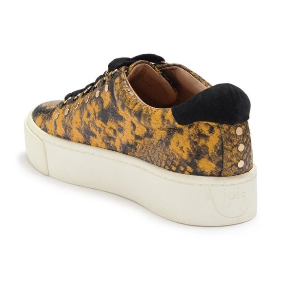 NWT Joie Handan Sneakers in Mustard - Picture 3 of 6